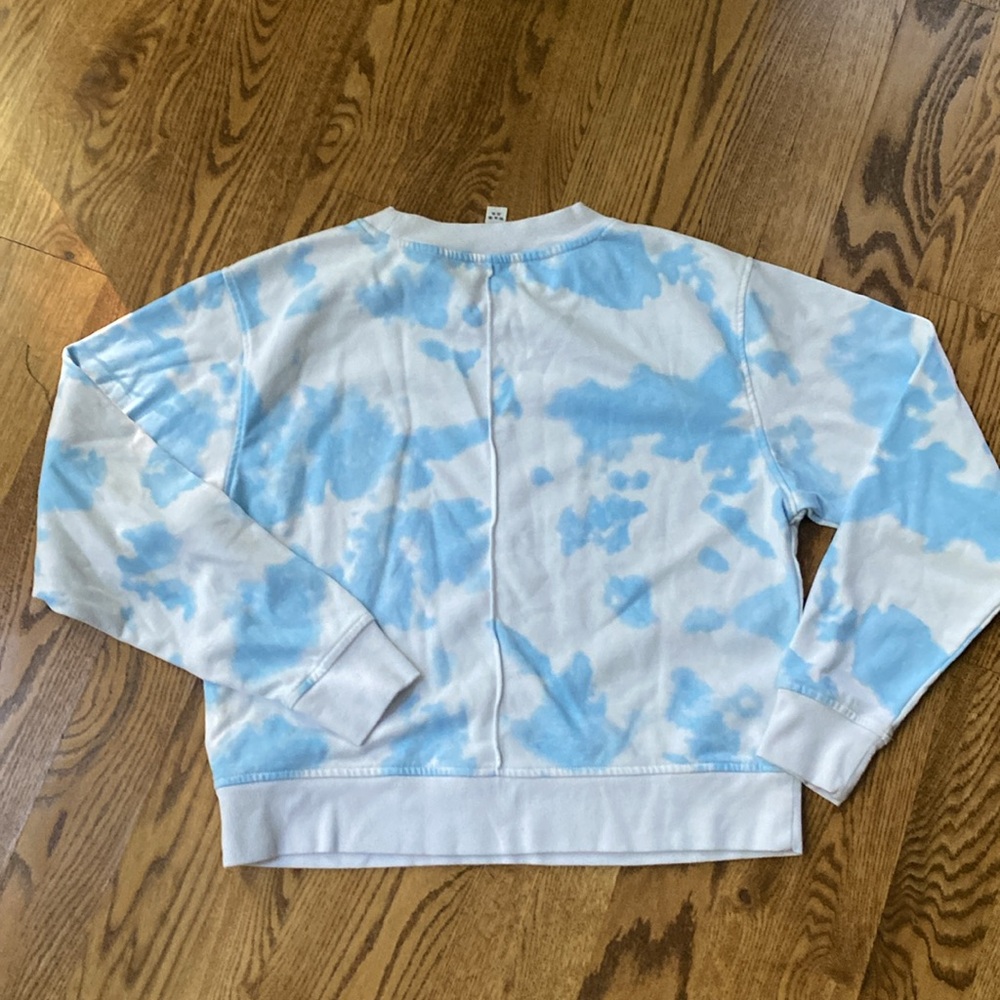 Zyia Hendrix Heaven crew boxy sweatshirt medium workout layering lightweight - Picture 4 of 13